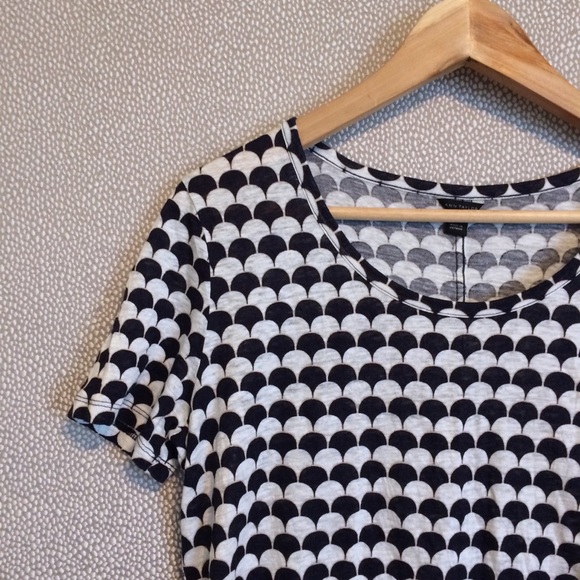 S Ann Taylor Linen Tee - Picture 3 of 8